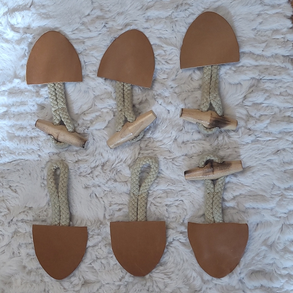 Toggles for coat/sweater